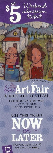 Peoria Fine Arts Fair Ticket